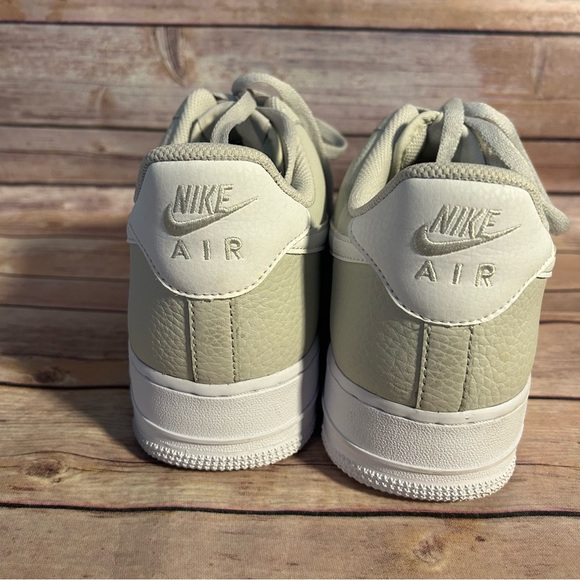 NIKE AIR FORCE 1 "Pebbled_ Leather Pure Platinum CT302-001 Men's Size 12 - Picture 6 of 8